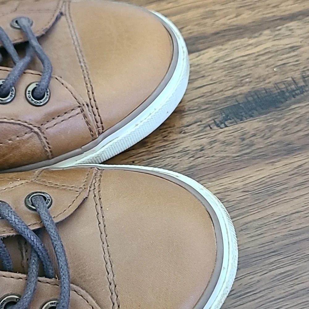 Leather Coach Shoes Mens 8.